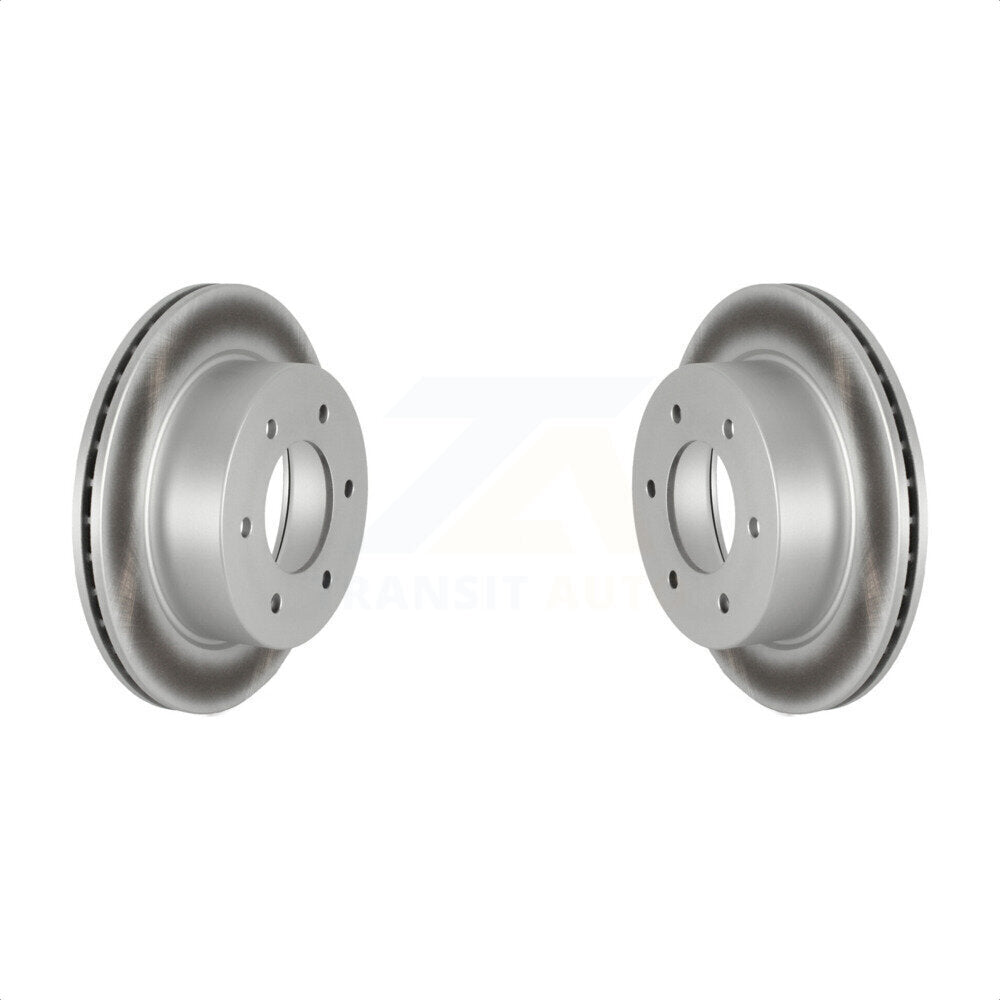 Rear Coated Disc Brake Rotors Pair For Ford Ranger Bronco KG-101669