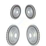 Front Rear Coated Disc Brake Rotors Kit For Mercedes-Benz GLE43 AMG GLE450 GLE400 ML550 GLE550e KG-101694