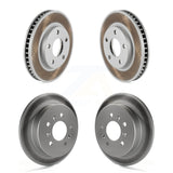Front Rear Coated Disc Brake Rotors Kit For Buick Century Pontiac Grand Prix Chevrolet Venture Regal Oldsmobile Intrigue Montana Trans Sport KG-101735
