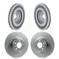Front Rear Coated Disc Brake Rotors Kit For BMW 230i xDrive M240i KG-101742