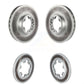 Front Rear Coated Disc Brake Rotors Kit For 2022-2022 Ford Transit-150 Transit-250 Transit-350 With 5 Lug Wheels KG-101755