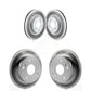 Front Rear Coated Disc Brake Rotors Kit For 2002-2006 Acura RSX Type-S KG-101786