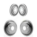 Front Rear Coated Disc Brake Rotors Kit For 2002-2006 Acura RSX Type-S KG-101786