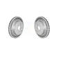 Rear Coated Disc Brake Rotors Pair For 2018-2021 Subaru WRX STI KG-101796
