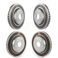 Front Rear Coated Disc Brake Rotors Kit For 2012 Jeep Grand Cherokee 6.4L With 330mm Diameter Rotor KG-101803