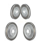 Front Rear Coated Disc Brake Rotors Kit For Jaguar XJ XF XKR XJR XKR-S KG-101805