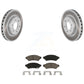 Transit Auto - Front Coated Disc Brake Rotors And Ceramic Pads Kit For Chevrolet Uplander Buick Terraza Pontiac Montana Saturn Relay KGC-100152