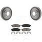 Transit Auto - Front Coated Disc Brake Rotors And Ceramic Pads Kit For Ford F-150 Lincoln Mark LT With 6 Lug Wheels 4WD KGC-100222