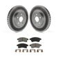 Transit Auto - Front Coated Disc Brake Rotors And Ceramic Pads Kit For Chevrolet Buick Encore Trax Sonic KGC-100386