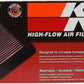 K&N 81-90 Porsche 944 2.5L L4 / 88-90 944 2.7 L4 Drop In Air Filter