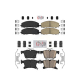 AmeriBRAKES Front Rear Ceramic Disc Brake Pads Kit For Chrysler Pacifica Voyager Grand Caravan KNF-100011