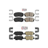 AmeriBRAKES Front Rear Ceramic Disc Brake Pads Kit For Kia Optima Hyundai Sonata Niro EV Kona Electric KNF-100195