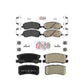 AmeriBRAKES Front Rear Ceramic Disc Brake Pads Kit For Jeep Patriot Compass Chrysler Dodge Avenger Mitsubishi Sebring 200 Lancer Outlander Sport RVR KNF-100336