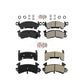AmeriBRAKES Front Rear Semi-Metallic Disc Brake Pads Kit For Cadillac DeVille Pontiac Firebird Fleetwood Commercial Chassis KNF-100385