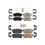AmeriBRAKES Front Rear Ceramic Disc Brake Pads Kit For Nissan Sentra INFINITI G20 KNF-100936