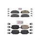 AmeriBRAKES Front Rear Ceramic Disc Brake Pads Kit For Lincoln Aviator Ford Police Interceptor Utility KNF-100958