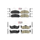AmeriBRAKES Front Rear Ceramic Disc Brake Pads Kit For Nissan TITAN Armada INFINITI QX56 KNF-100984