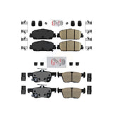 AmeriBRAKES Front Rear Ceramic Disc Brake Pads Kit For Honda Accord KNF-101143