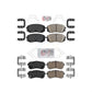 AmeriBRAKES Front Rear Ceramic Disc Brake Pads Kit For Hyundai Kona Kia Seltos KNF-101155