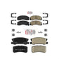 AmeriBRAKES Front Rear Ceramic Disc Brake Pads Kit For Mitsubishi Lancer KNF-101222