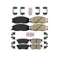 AmeriBRAKES Front Rear Ceramic Disc Brake Pads Kit For Hyundai Santa Fe XG350 Kia Amanti XG300 KNF-101288