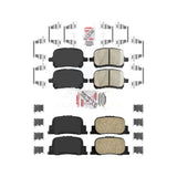 AmeriBRAKES Front Rear Ceramic Disc Brake Pads Kit For Toyota Camry Lexus ES300 KNF-101364