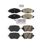 AmeriBRAKES Front Rear Ceramic Disc Brake Pads Kit For Volkswagen GTI Golf SportWagen Alltrack Passat KNF-101417