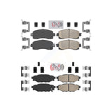 AmeriBRAKES Front Rear Ceramic Disc Brake Pads Kit For Subaru Crosstrek Impreza KNF-101427