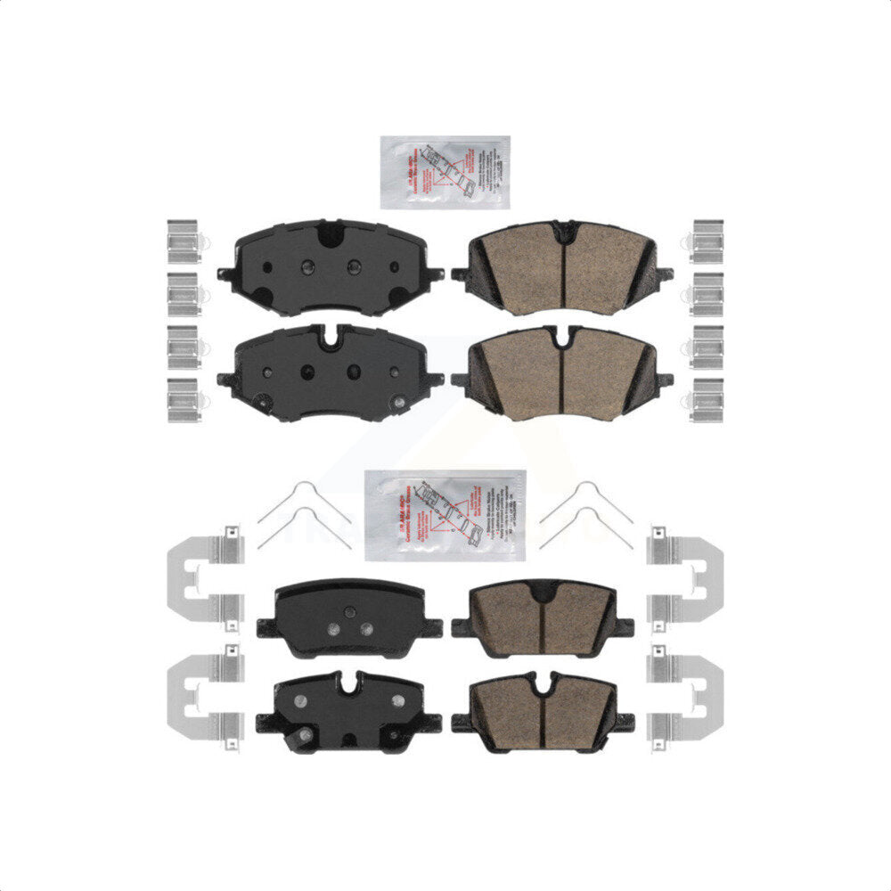 AmeriBRAKES Front Rear Ceramic Disc Brake Pads Kit For Buick Chevrolet Encore GX Trailblazer KNF-101471