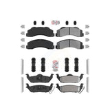 AmeriBRAKES Front Rear Semi-Metallic Disc Brake Pads Kit For 2010-2011 Ford F-150 KNF-101561