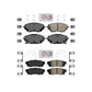 AmeriBRAKES Front Rear Ceramic Disc Brake Pads Kit For Toyota C-HR KNF-101699