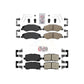 AmeriBRAKES Front Rear Ceramic Disc Brake Pads Kit For 2021-2023 Honda Odyssey KNF-101736