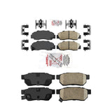 AmeriBRAKES Front Rear Ceramic Disc Brake Pads Kit For 1992-1993 Acura Integra GS-R KNF-101759