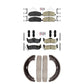 Transit Auto Front Ceramic Disc Brake Pads Kit For Nissan TITAN Armada KNN-100889