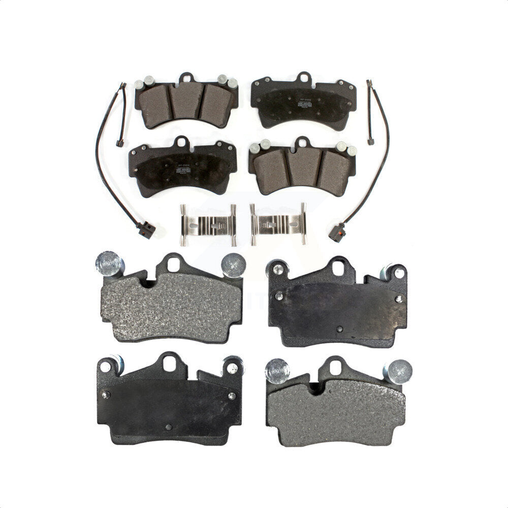 Front Rear Semi-Metallic Brake Pads Kit For Audi Q7 Porsche Cayenne Volkswagen Touareg KPF-100014