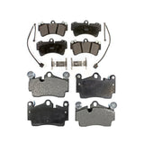 Front Rear Semi-Metallic Brake Pads Kit For Audi Q7 Porsche Cayenne Volkswagen Touareg KPF-100014