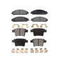 Front Rear Semi-Metallic Brake Pads Kit For Ford Five Hundred Freestyle Taurus Mercury Montego X Sable KPF-100036