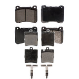 Front Rear Semi-Metallic Brake Pads Kit For Mercedes-Benz C230 CLK350 C320 SLK350 SLK300 KPF-100057