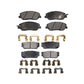 Front Rear Semi-Metallic Brake Pads Kit For Kia Sedona Hyundai Entourage To 04/27/06 KPF-100081