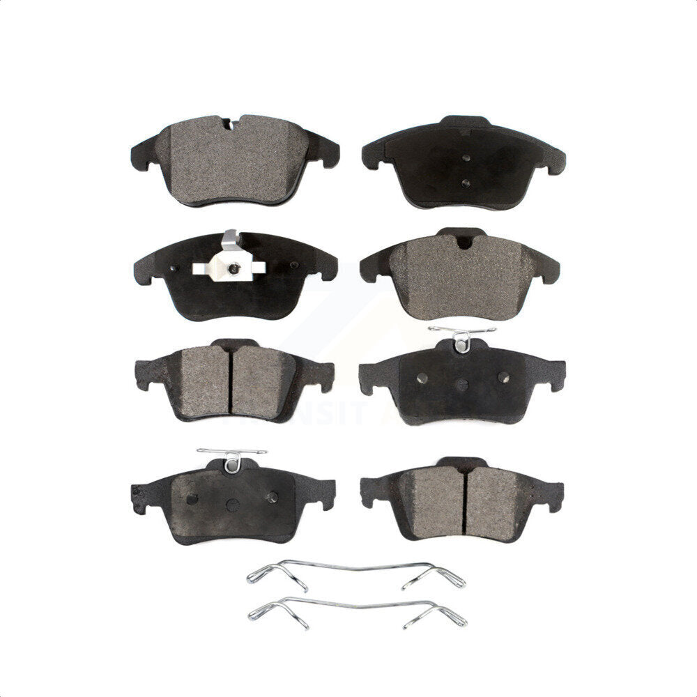 Front Rear Semi-Metallic Brake Pads Kit For Jaguar XF XK XJ8 Vanden Plas S-Type KPF-100093