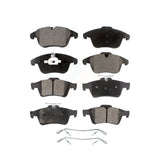 Front Rear Semi-Metallic Brake Pads Kit For Jaguar XF XK XJ8 Vanden Plas S-Type KPF-100093