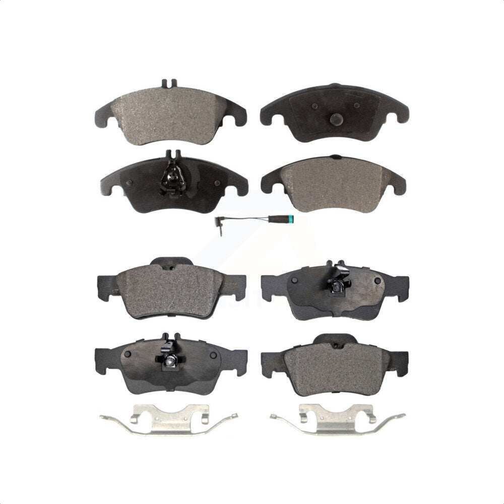 Front Rear Semi-Metallic Brake Pads Kit For Mercedes-Benz E350 E400 CLS400 E250 KPF-100134