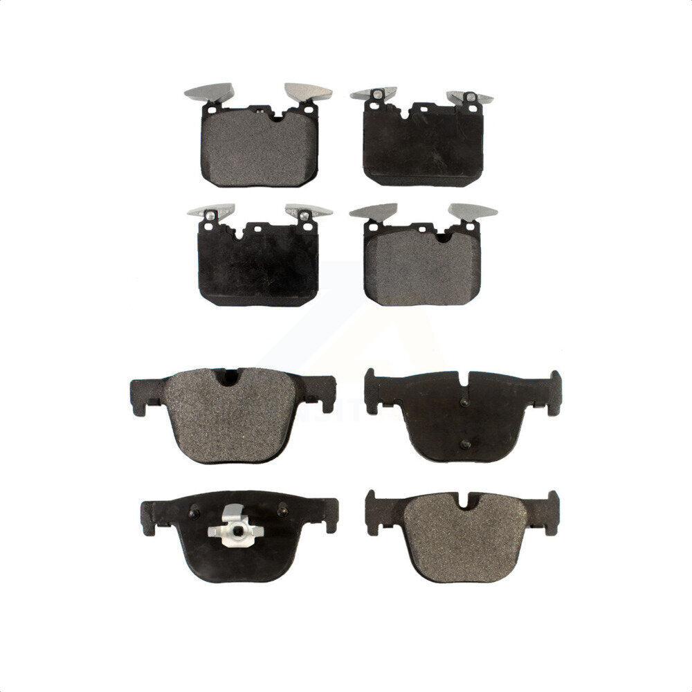 Front Rear Semi-Metallic Brake Pads Kit For BMW 335i 340i 440i xDrive Gran Coupe 435i ActiveHybrid 3 GT KPF-100234