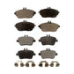 Front Rear Semi-Metallic Brake Pads Kit For Mercedes-Benz GLA250 CLA250 INFINITI QX30 B Electric Drive B250e B250 KPF-100257