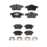 Front Rear Semi-Metallic Brake Pads Kit For 2014-2020 Fiat 500L KPF-100264