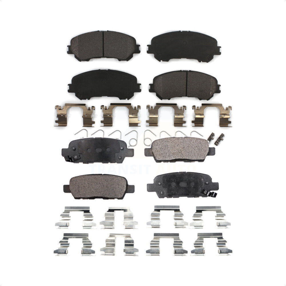 Front Rear Semi-Metallic Brake Pads Kit For Nissan Rogue Sport Qashqai KPF-100271