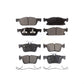 Front Rear Semi-Metallic Brake Pads Kit For Ford Edge Lincoln MKX Nautilus KPF-100276