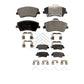 Front Rear Semi-Metallic Brake Pads Kit For Hyundai Elantra Kia Niro Ioniq KPF-100289