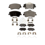 Front Rear Semi-Metallic Brake Pads Kit For Hyundai Elantra Kia Niro Ioniq KPF-100289