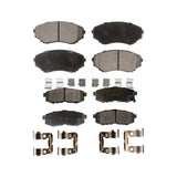 Front Rear Semi-Metallic Brake Pads Kit For 2004-2006 Mazda MPV KPF-100311